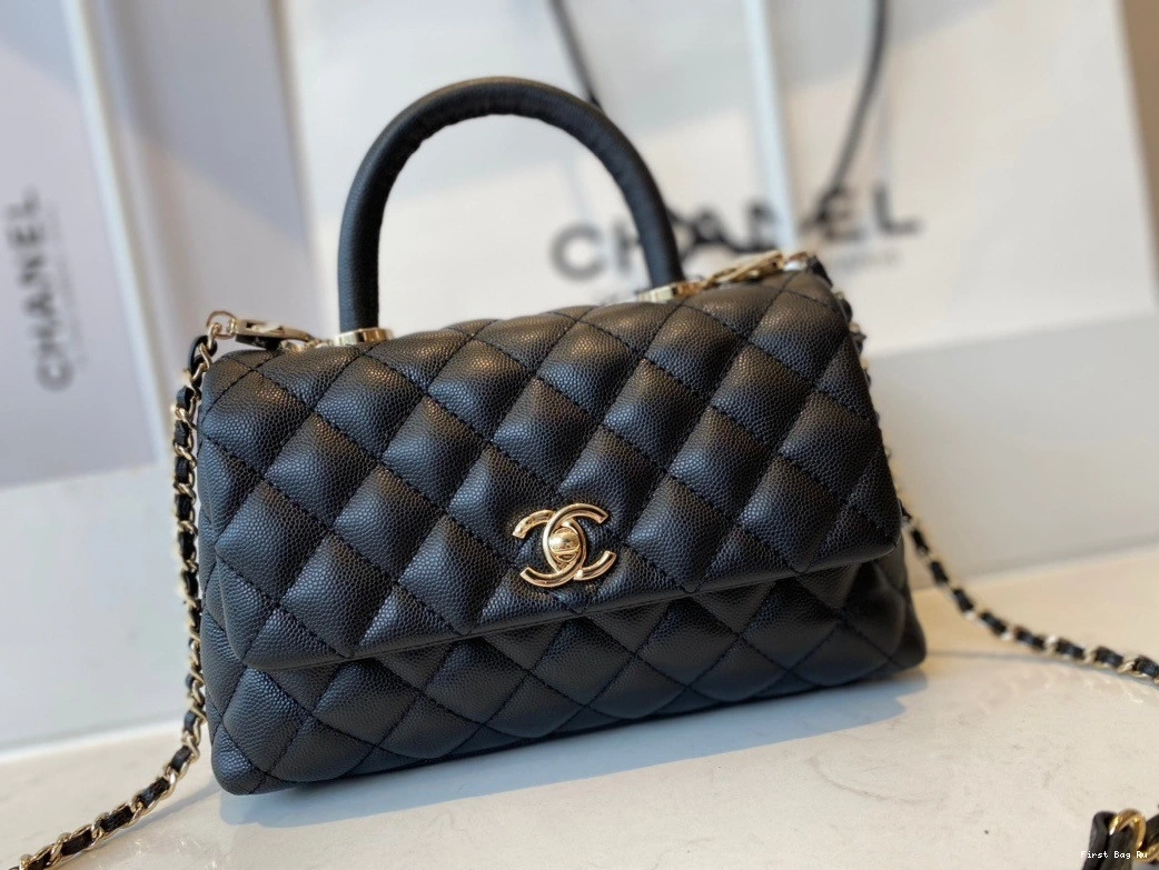 Firstbag Ru TOP FLAP WITH HANDLE CHANEL BAG 0710